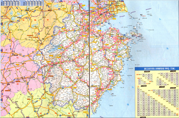 浙江高速公路地图高清版|浙江省高速公路地图