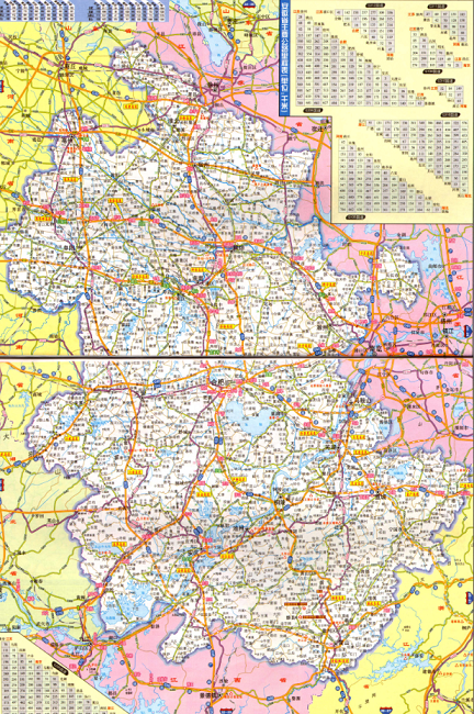安徽省高速公路地图高清版图片预览_绿色资源网