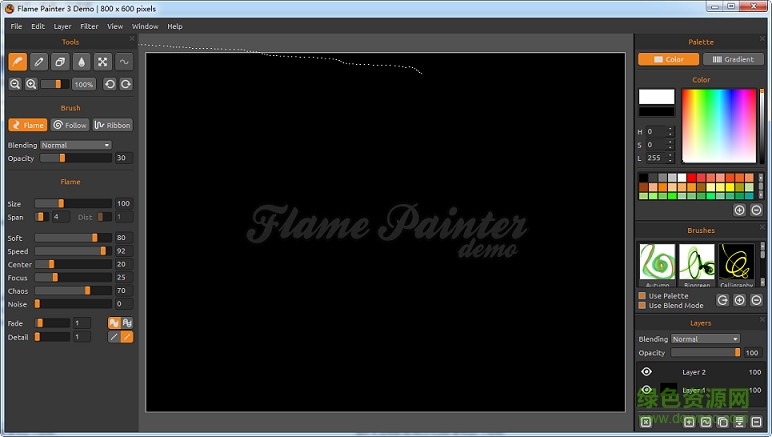 flame painter3(图像作图创意软件) v3.2 绿色免