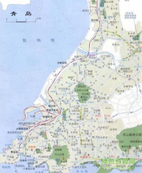 青岛公路地图高清版下载|青岛高速公路地图高