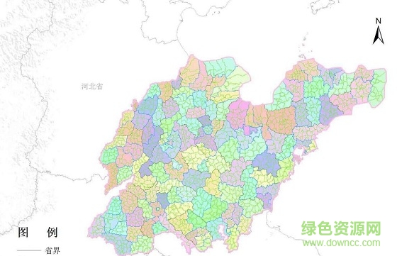 山东济南地图全图高清版 可缩放版