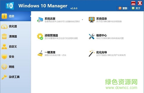 windows 10 manager(win10系统优化软件) v3.6.1 免激活版 0
