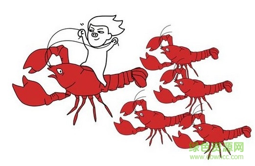 小龙虾我们走表情包|小龙虾我们走搞笑卡通表