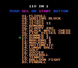 110合1 FC/NES游戏