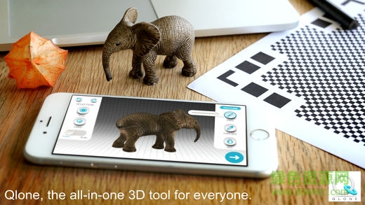 AR 3D扫描App---Qlone，可用于3D建模