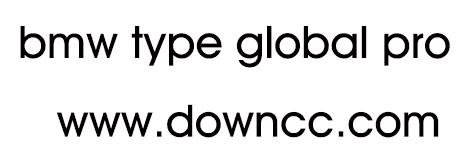 Bmw Type Global Pro Font Download