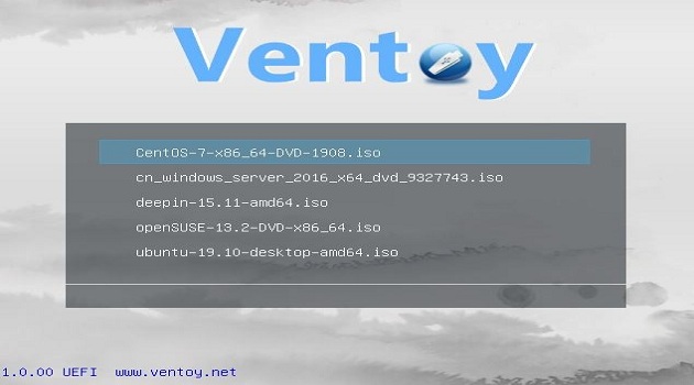 ventoy(u�P��颖P制作工具) v1.0.62 中文版 0