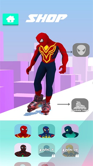 蜘蛛超人滑板鞋最新版图1